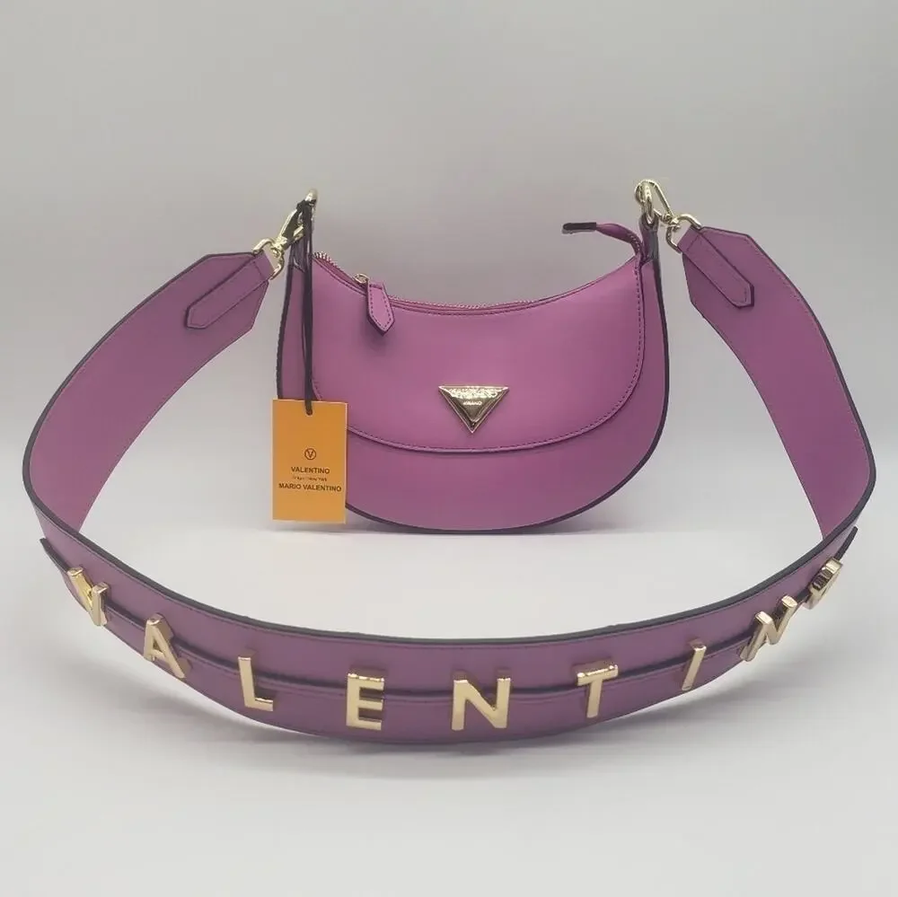 Valentino By Mario Valentino Genuine Leather Crossbody Made In Italy NWT